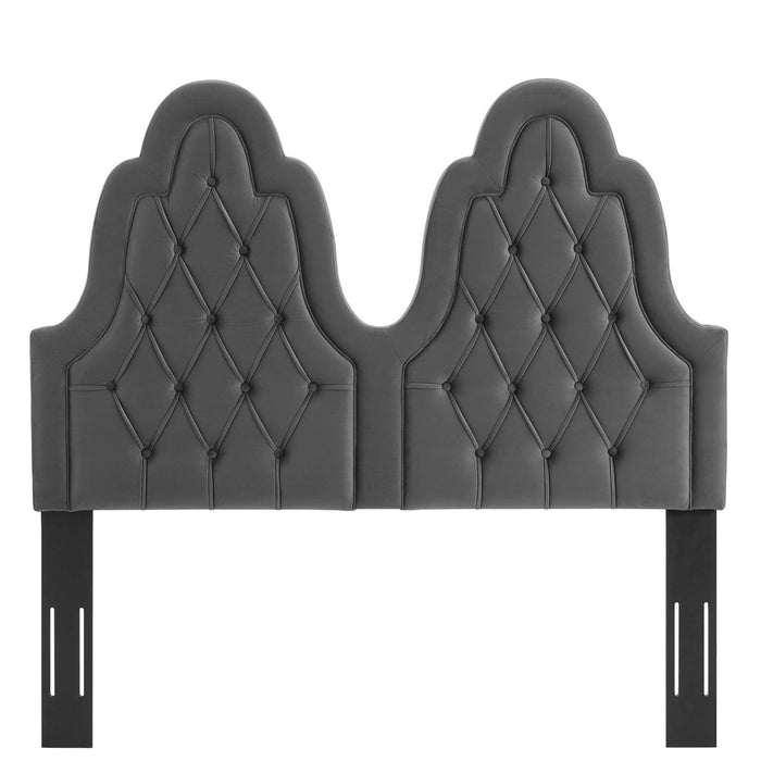 Augustine Tufted Performance Velvet Headboard