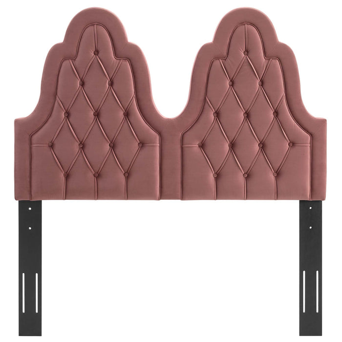 Augustine Tufted Performance Velvet Headboard