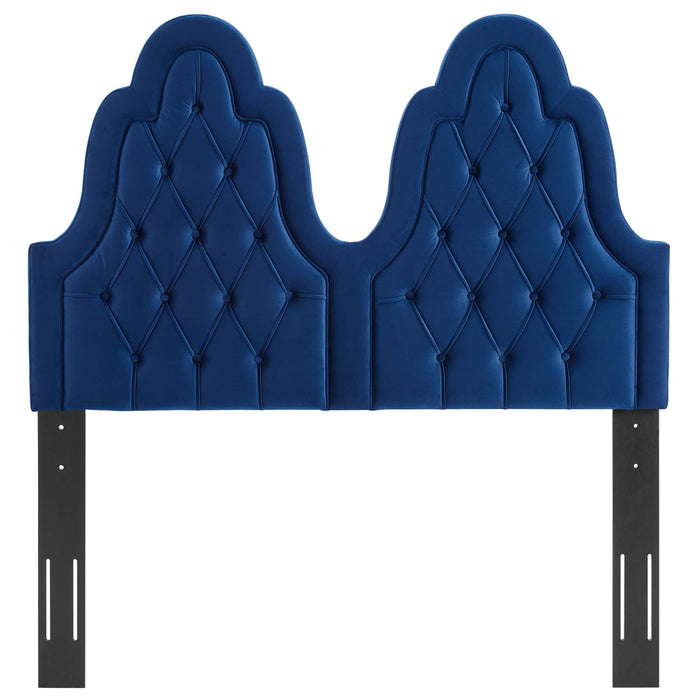 Augustine Tufted Performance Velvet Headboard