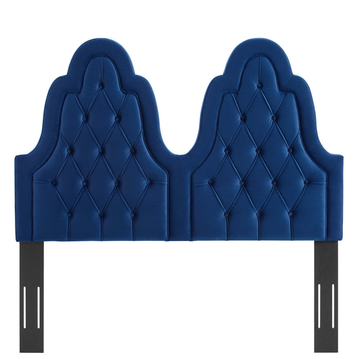 Augustine Tufted Performance Velvet Headboard