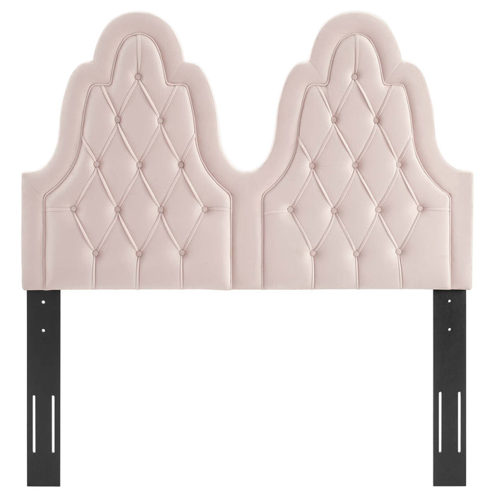 Augustine Tufted Performance Velvet Headboard