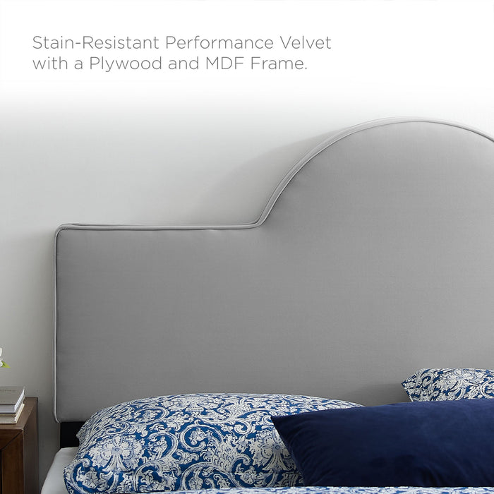 Soleil Performance Velvet Bed