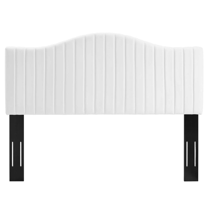 Brielle Channel Tufted Performance Velvet Headboard