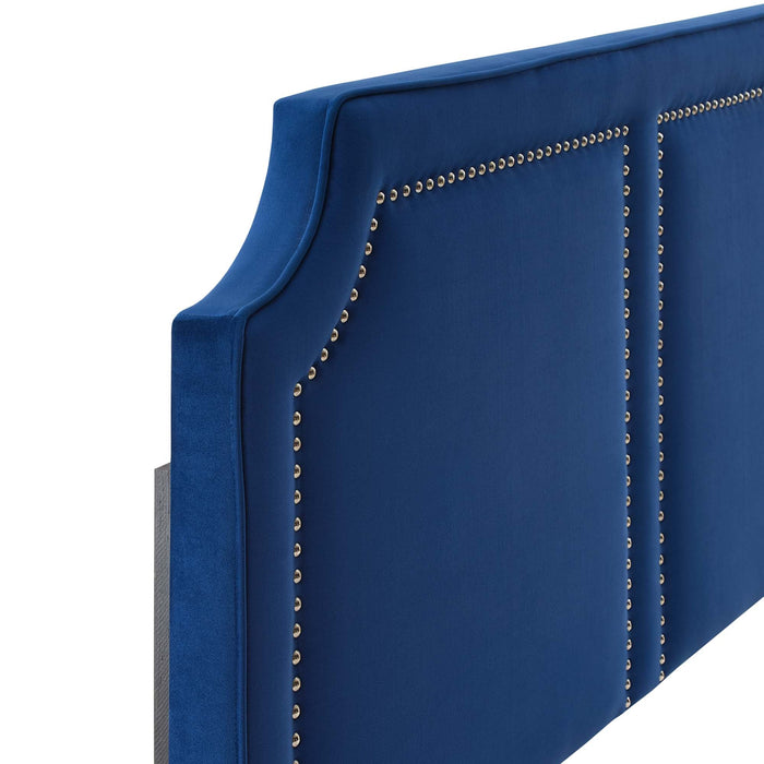 Cynthia Performance Velvet Headboard