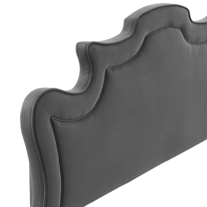 Evangeline Performance Velvet Headboard