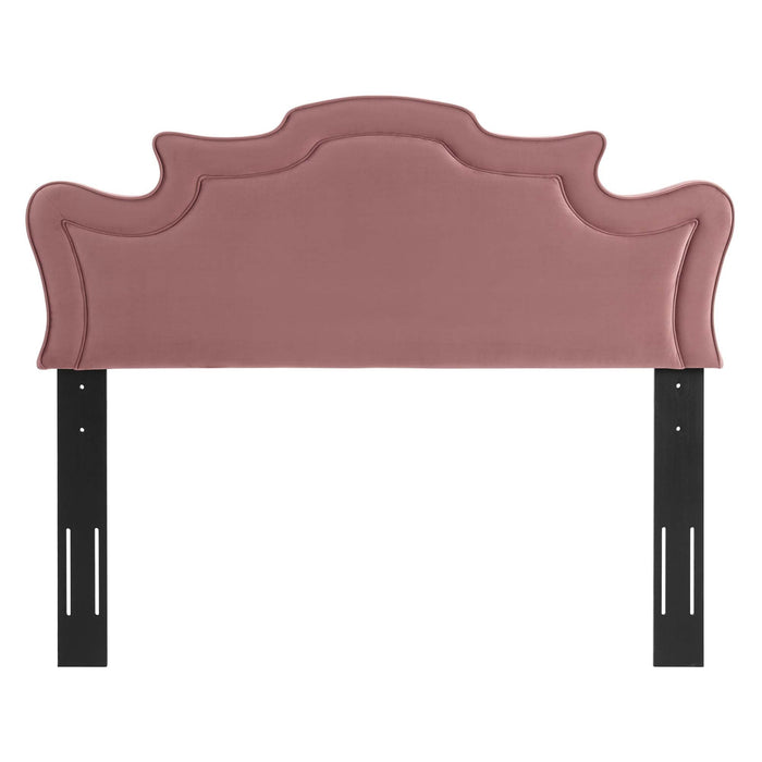 Evangeline Performance Velvet Headboard