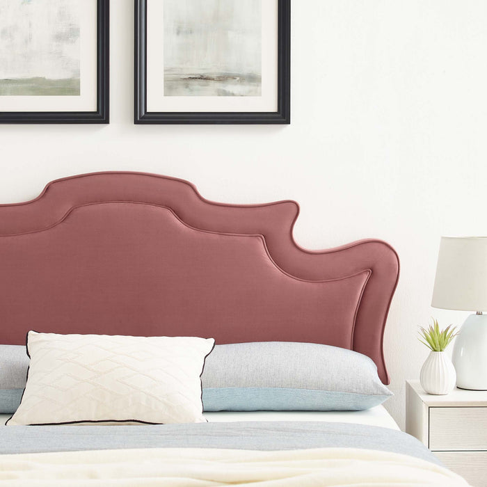 Evangeline Performance Velvet Headboard