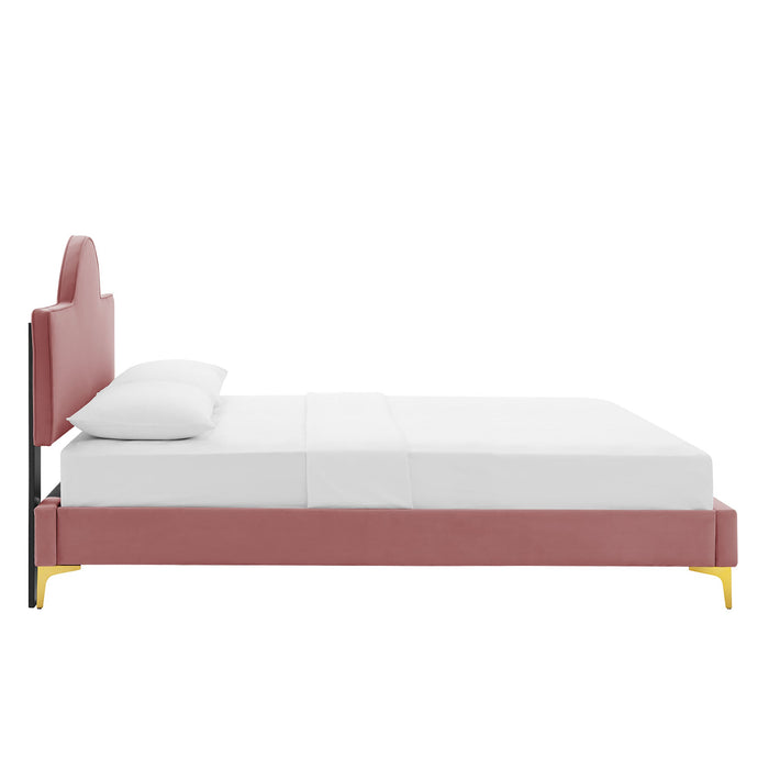 Sunny Performance Velvet Bed