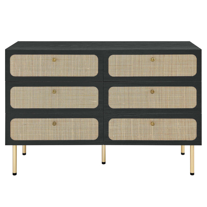 Chaucer 6-Drawer Compact Dresser