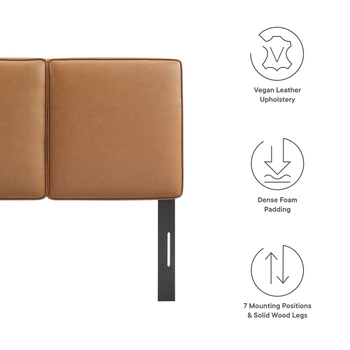 Lindee Vegan Leather Headboard