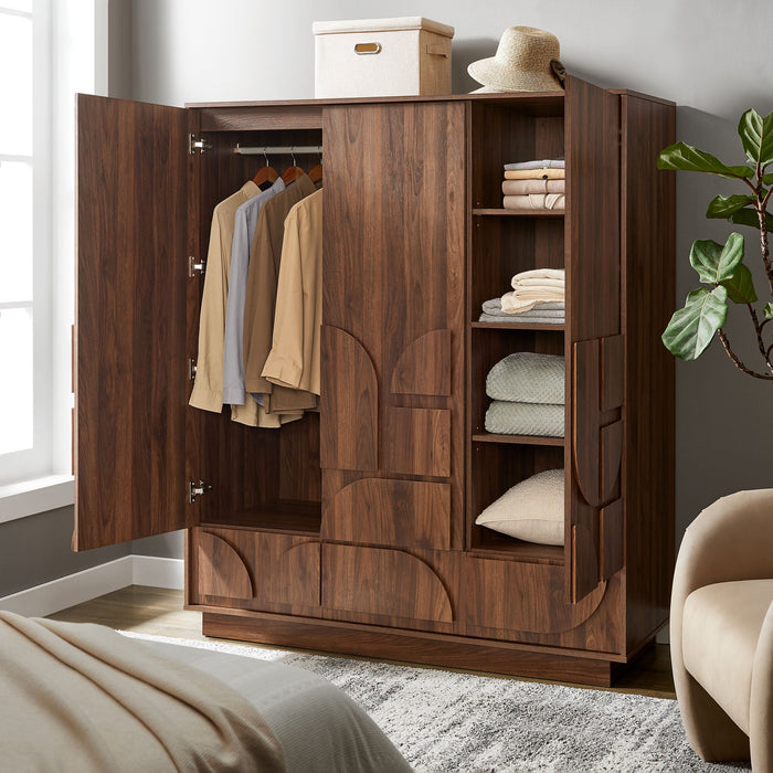 Bulwark 3-Door Wardrobe Closet