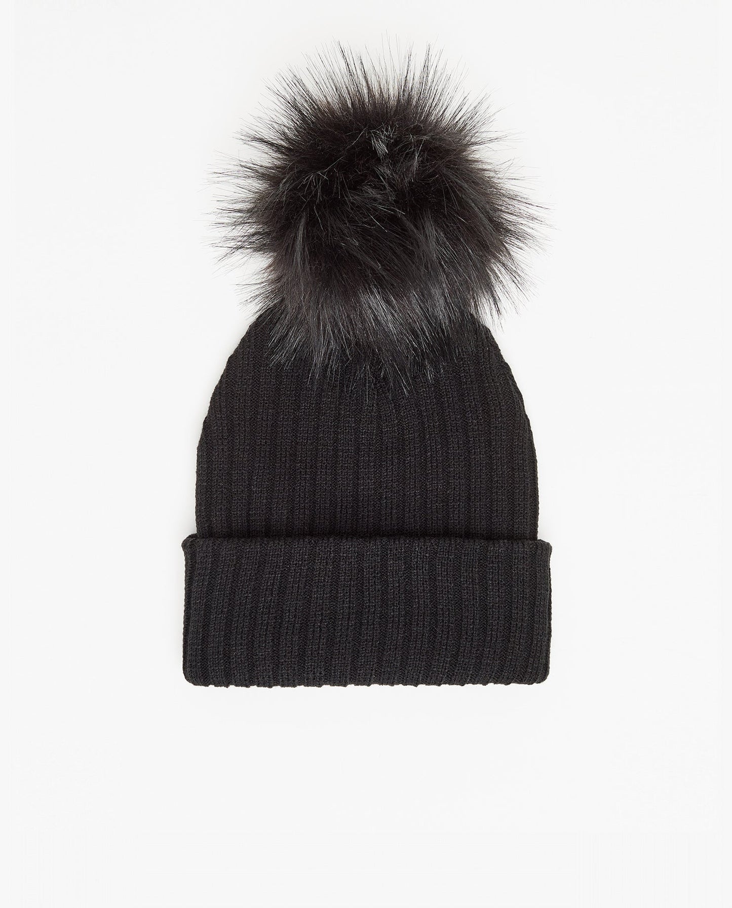 Kid Knit Beanie Noir - Vegan