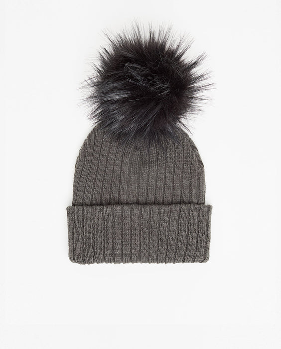 Knit Beanie Charcoal