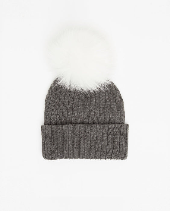 Knit Beanie Charcoal