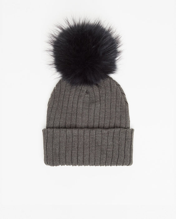 Knit Beanie Charcoal