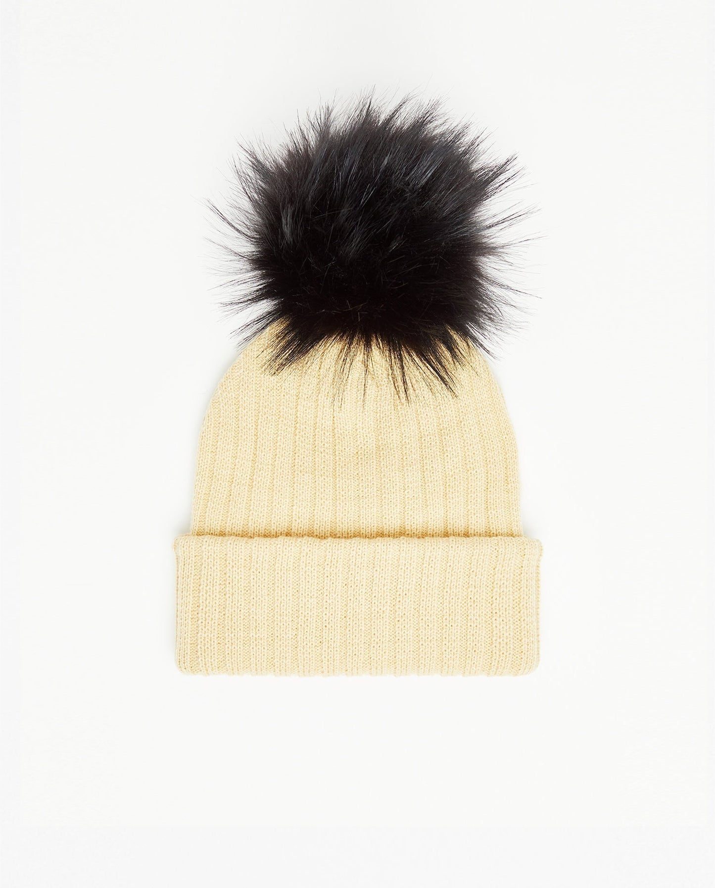 Knit Beanie Lemon