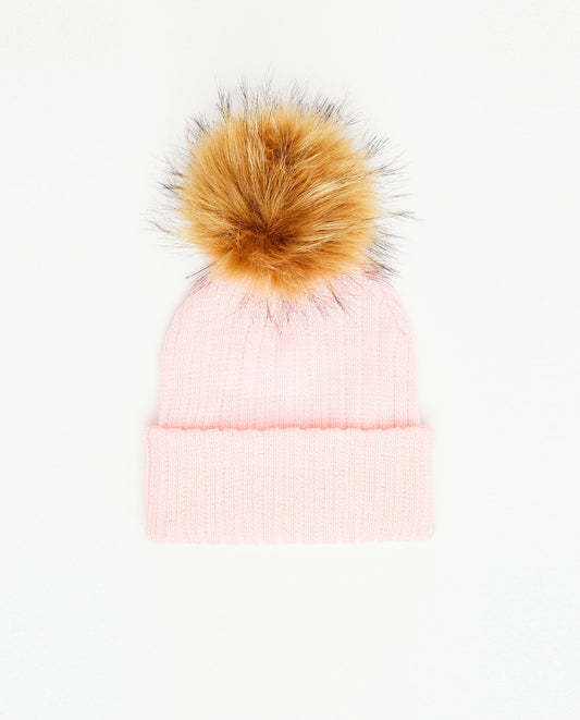 Tuque Adulte Doublée Stella Rose - Vegan