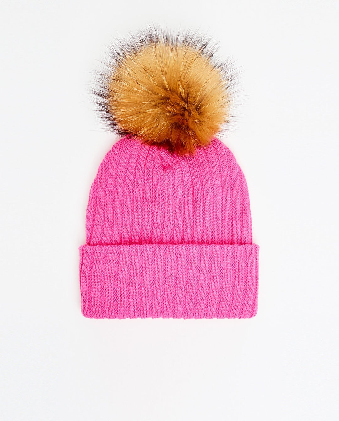 Knit Beanie Fuschia