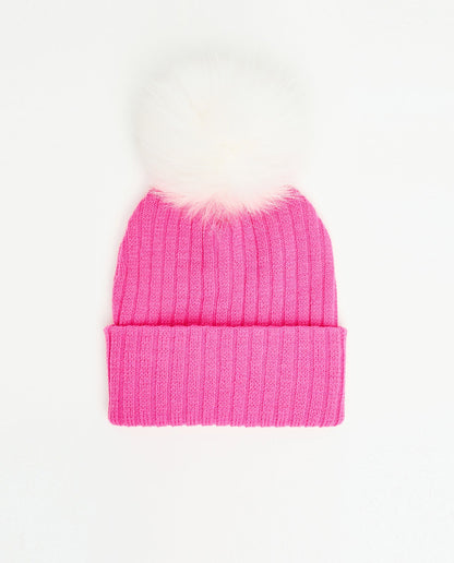 Tuque Adulte Doublée Fuschia