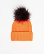 Knit Beanie Fire Burning