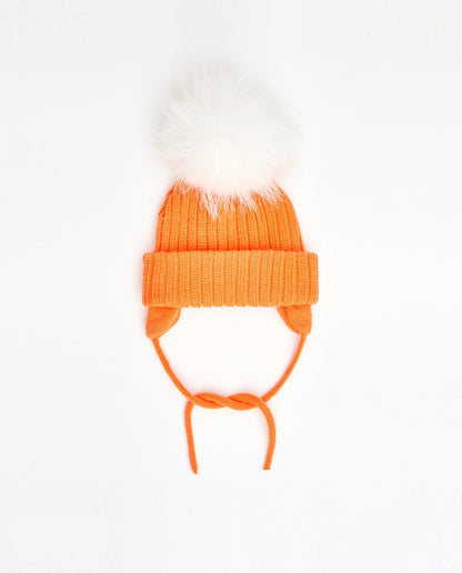 Tuque Bébé Doublée Fire Burning - Vegan