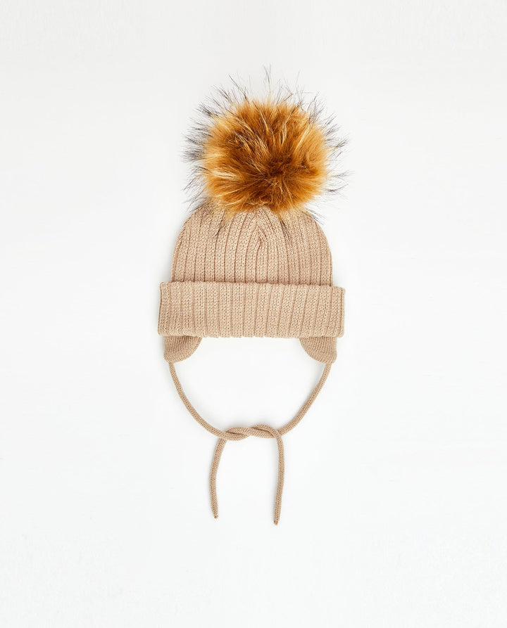 Knit Beanie Crème