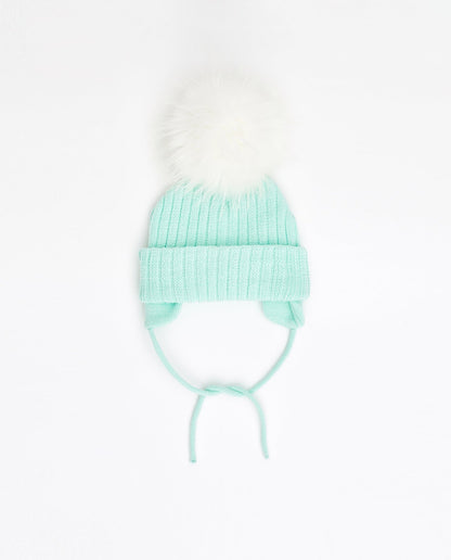 Bonnet en tricot Aqua