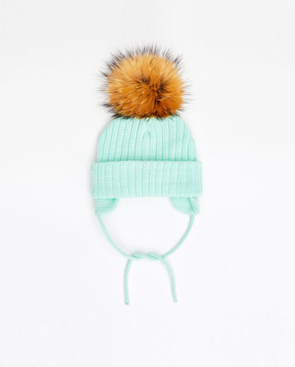 Bonnet en tricot Aqua