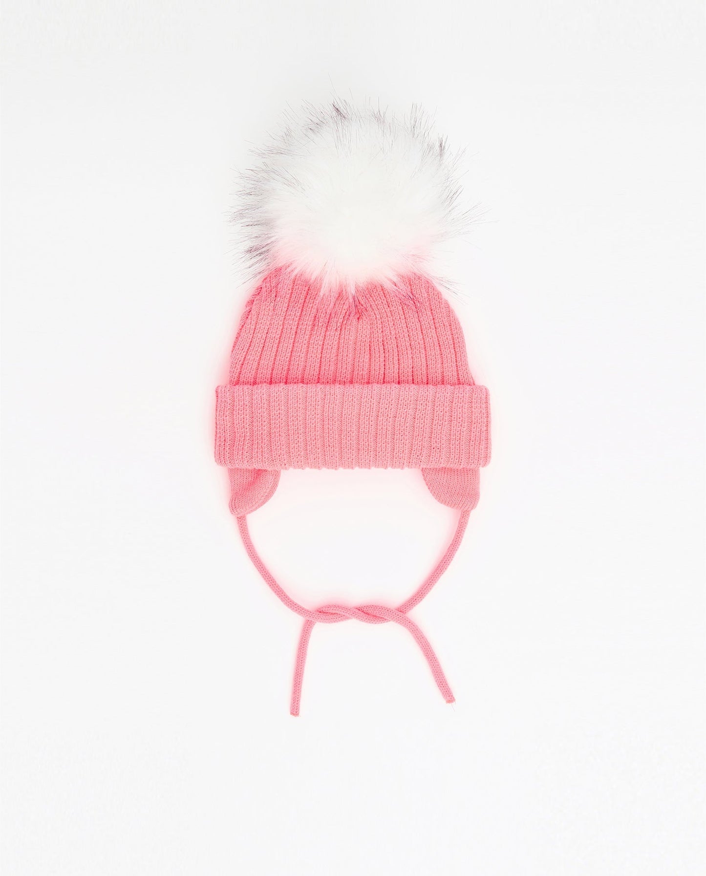 Tuque Nouveau-Né Doublée Flamingo - Vegan