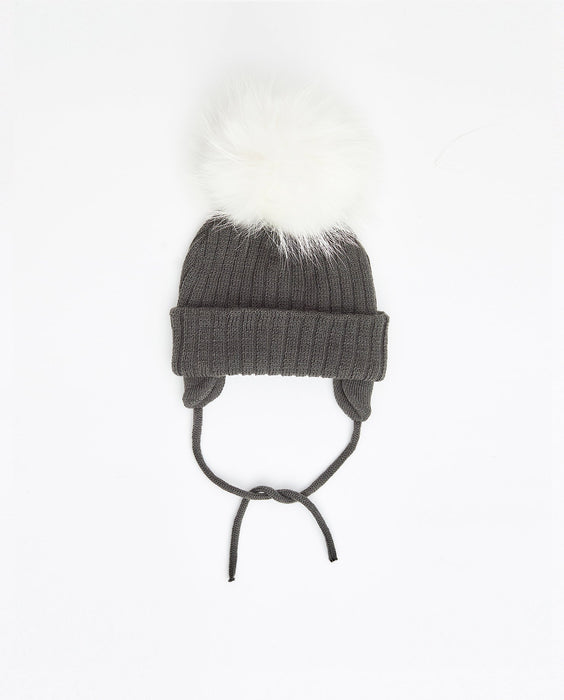 Knit Beanie Charcoal