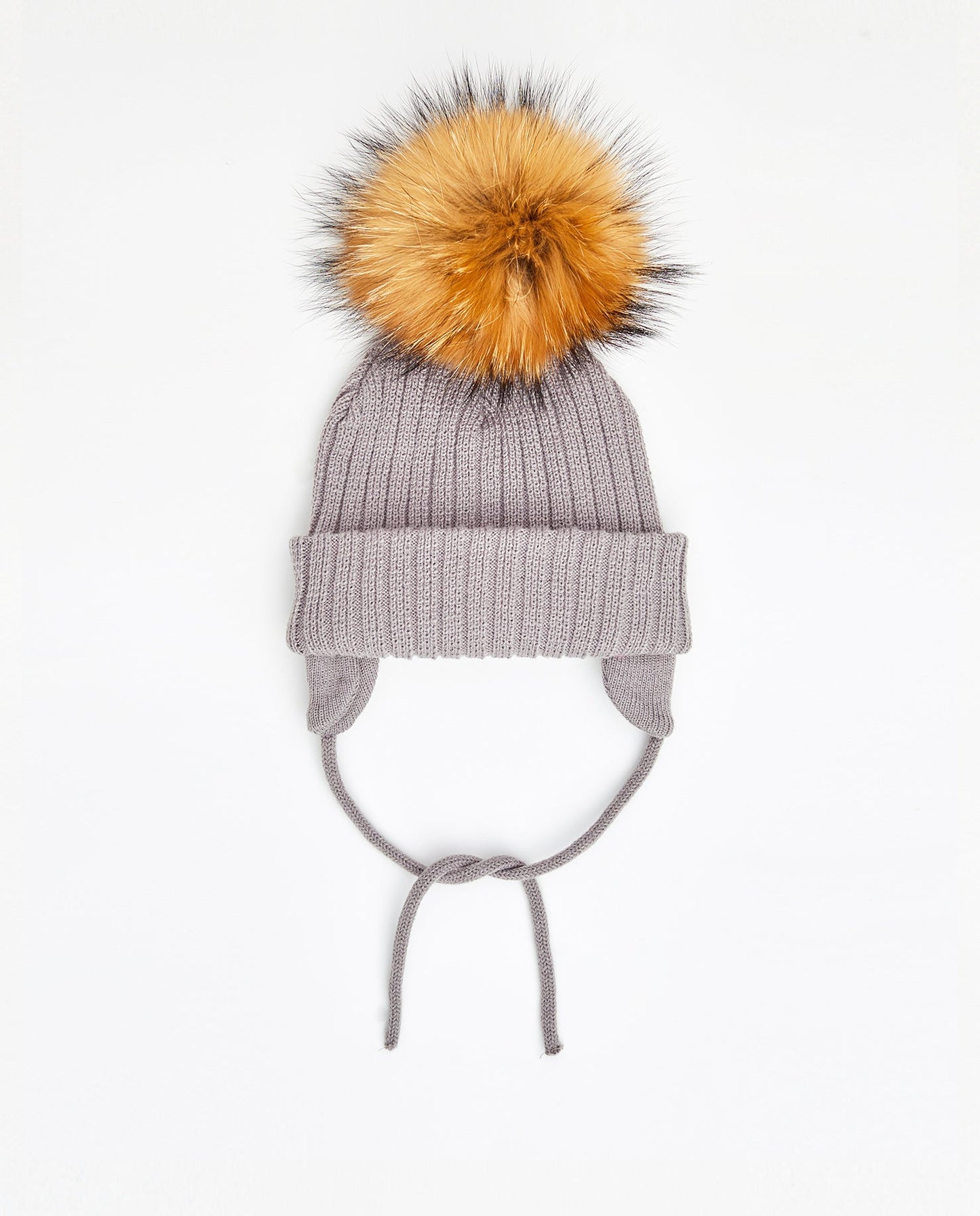 Tuque Nouveau-Né Doublée Gris