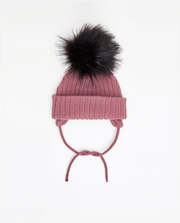 Bonnet Tricot Lila