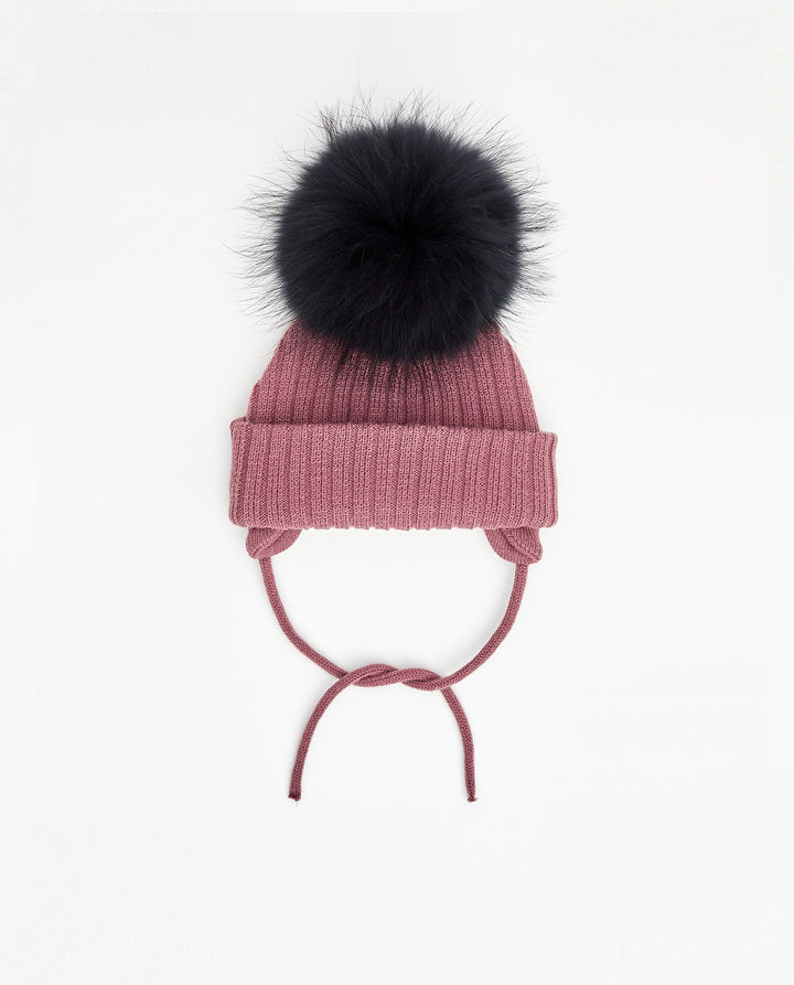 Bonnet Tricot Lila