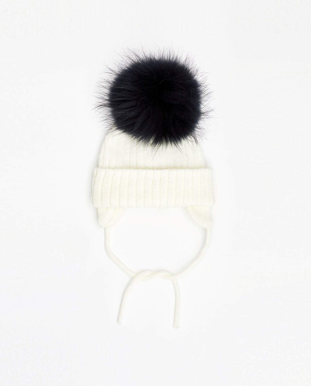 Knit Beanie Blanc