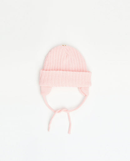 Knit Beanie - No Pom - Baby 0-6M