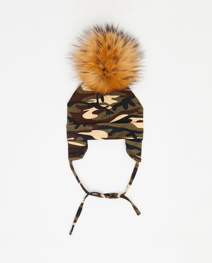 Bonnet en coton Army