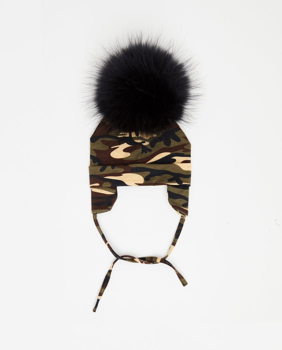 Bonnet en coton Army