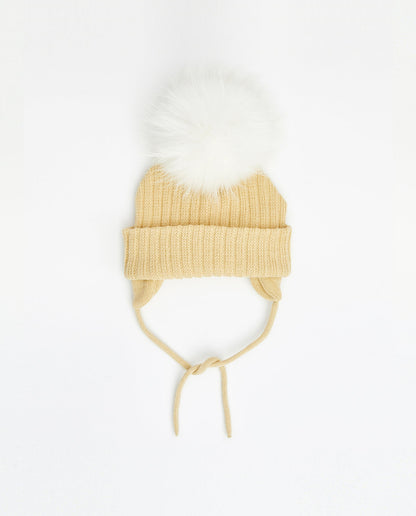 Tuque Bébé Doublée Citron