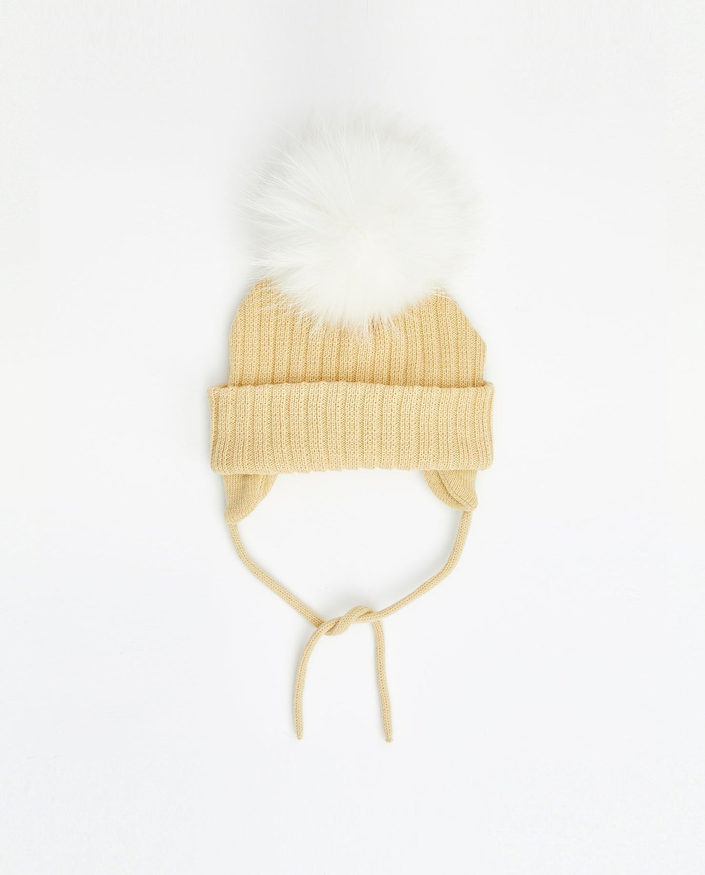 Knit Beanie Lemon