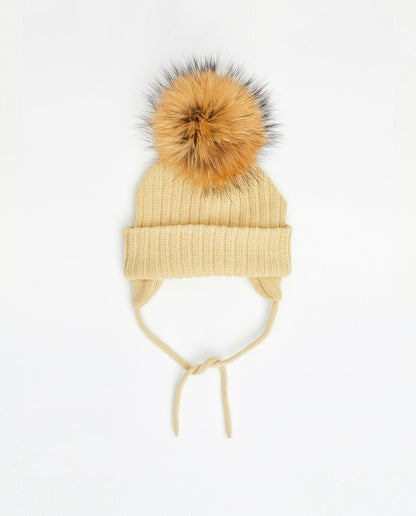 Tuque Bébé Doublée Citron