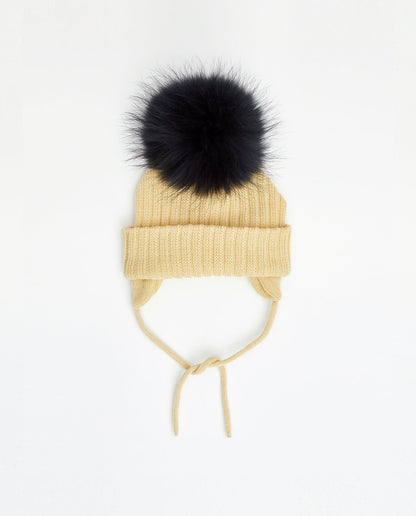 Tuque Bébé Doublée Citron