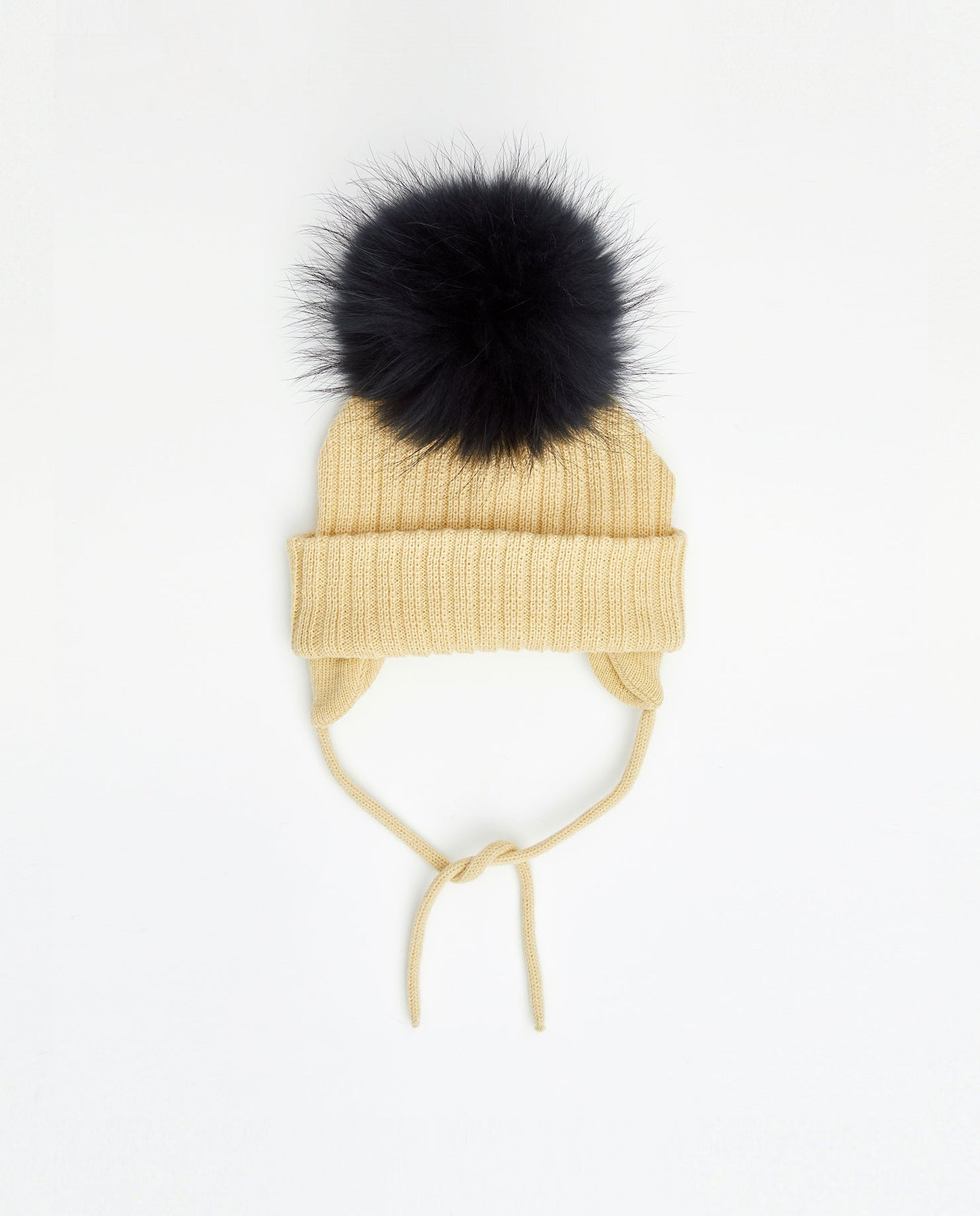 Knit Beanie Lemon