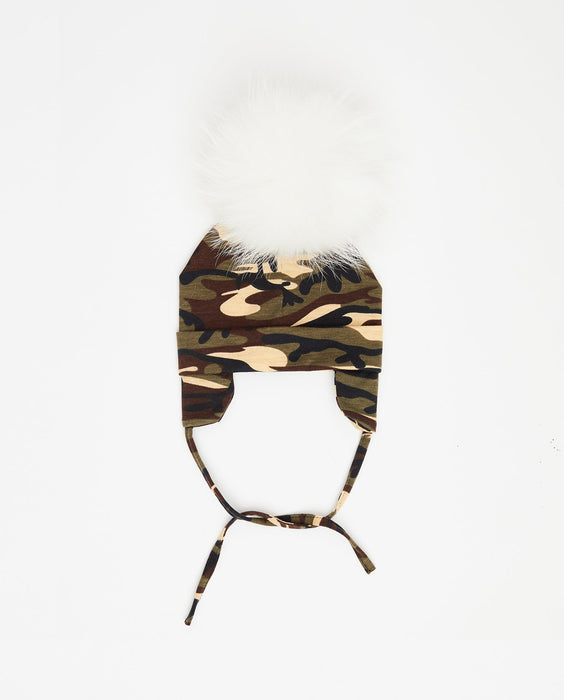 Bonnet en coton Army