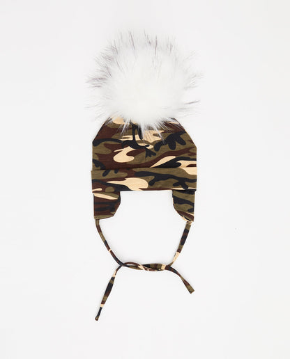 Bonnet en coton Army