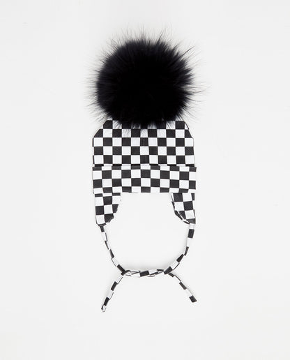 Bonnet en coton Checkmate