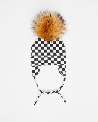 Bonnet en coton Checkmate