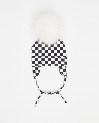 Bonnet en coton Checkmate