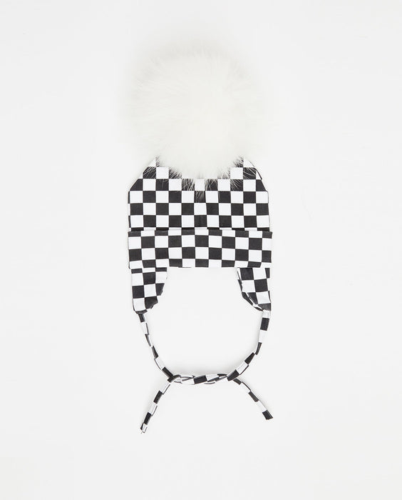 Bonnet en coton Checkmate