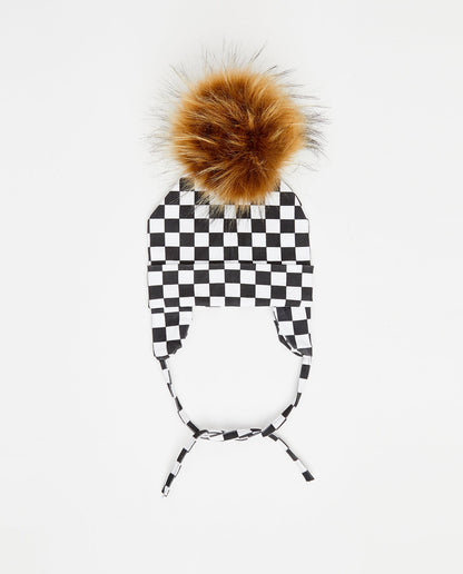 Bonnet en coton Checkmate