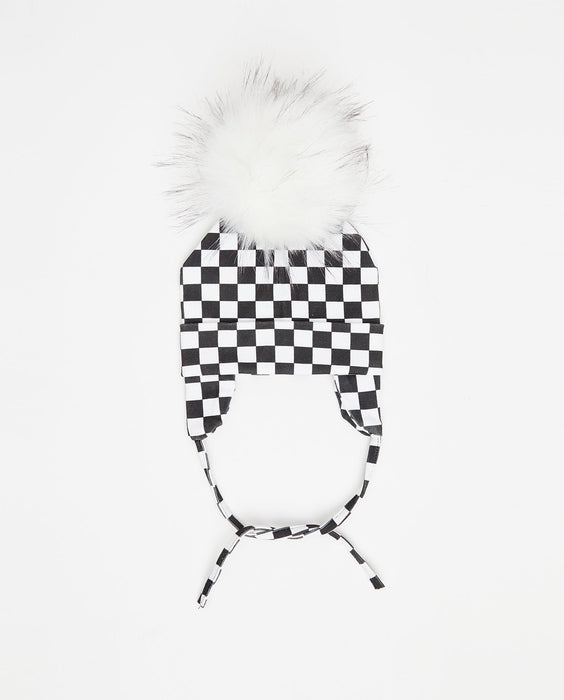 Bonnet en coton Checkmate